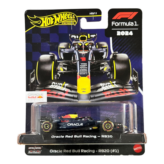 Hot Wheels Premium Formula 1 - Oracle Red Bull Racing - RB20 (#1) - HRV11 Series (2025) Mattel