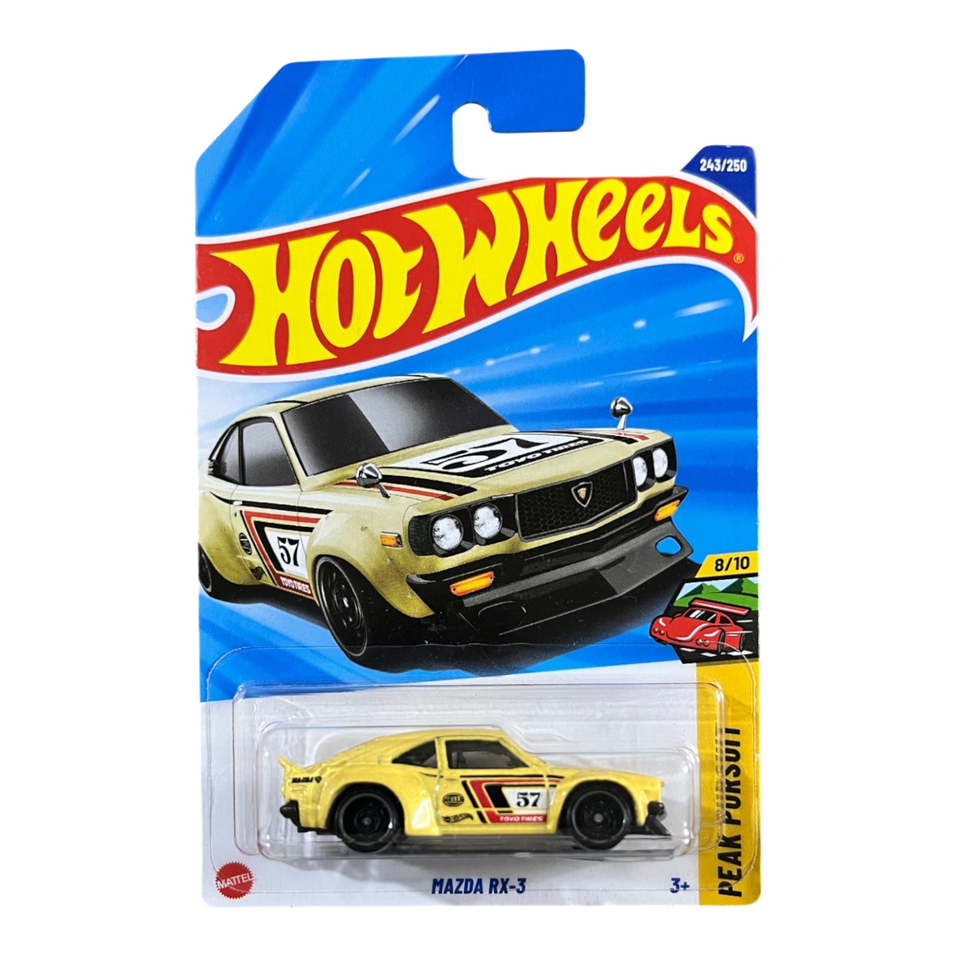 Hot Wheels - Mazda RX-3 - 243/250 - 2025 Edition - N7C5 Series Mattel