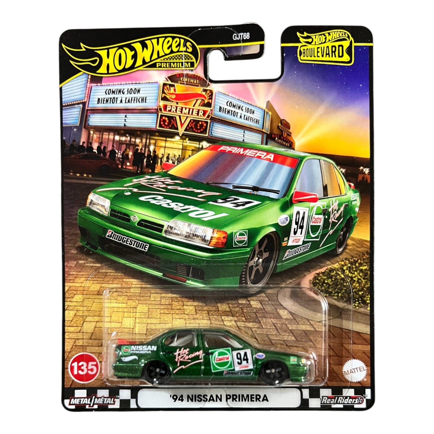 '94 Nissan Primera (Boulevard Edition) Original Hot Wheels Premium GJT68 Mattel