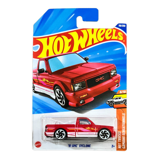 Hot Wheels - '91 GMC Syclone - 119/250 - 2025 Edition - N7C5 Series Mattel
