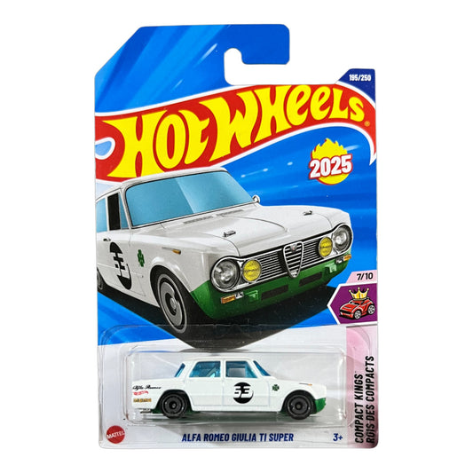 Hot Wheels - Alfa Romeo Giulia Ti Super - 195/250 - 2025 Edition - N7C5 Series Mattel