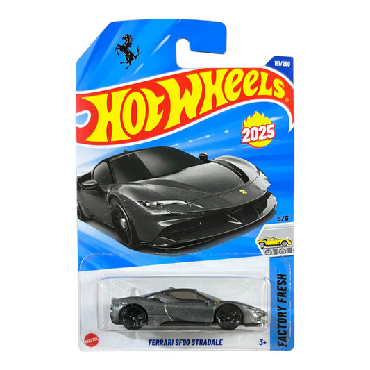Hot Wheels - Ferrari SF90 Stradale - 191/250 - 2025 Edition - N7C5 Series Mattel