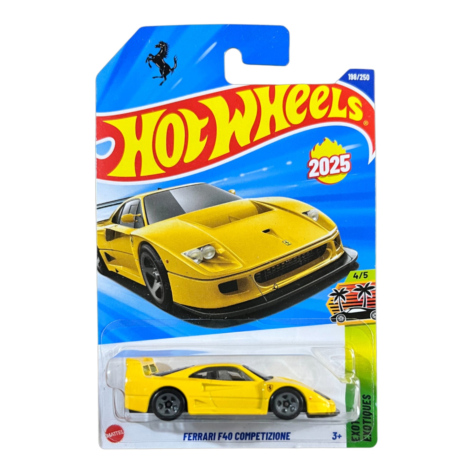 Hot Wheels - Ferrari F40 Competizione - 198/250 - 2025 Edition - N7C5 Series Mattel