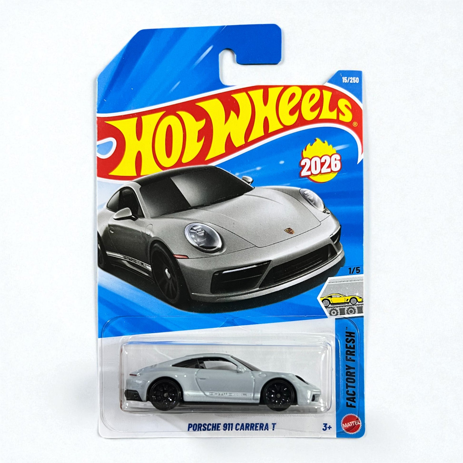 Hot Wheels - Porsche 911 Carrera T - 15/250 - 2025 Edition - A Case Mattel
