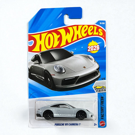 Hot Wheels - Porsche 911 Carrera T - 15/250 - 2025 Edition - A Case Mattel