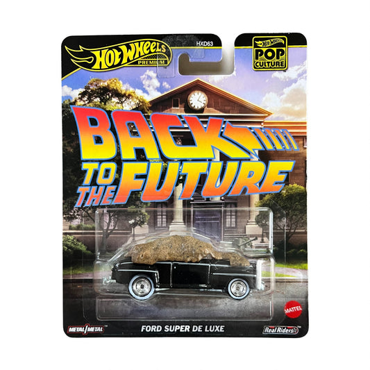 Hot Wheels Premium Pop Culture - Ford Super De Luxe - Back To The Future - HXD63 Series Mattel
