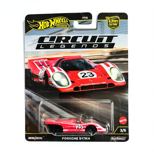 Hot Wheels Premium Car Culture - Porsche 917KH - Circuit Legends (FPY86) Mattel