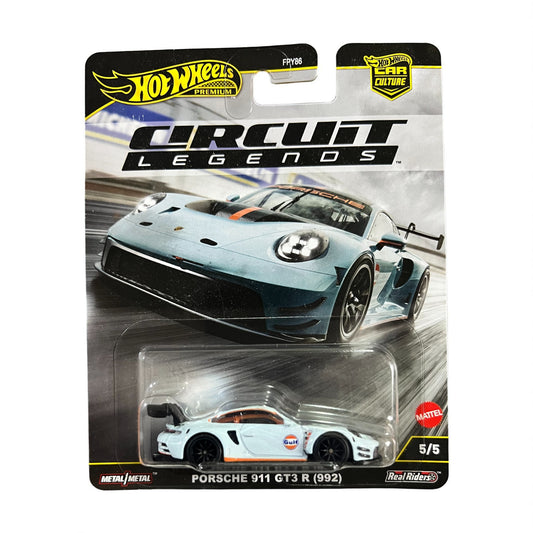 Hot Wheels Premium Car Culture - Porsche 911 GT3 R (992) - Circuit Legends (FPY86) Mattel
