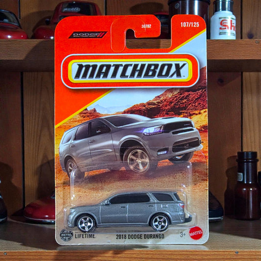 2018 Dodge Durango - Hot Wheels Matchbox (107/125) - 30782 Series (2025 Edition) Collectors Edition Mattel
