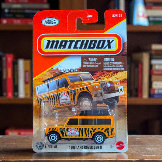 1966 Land Rover Gen II - Hot Wheels Matchbox (82/125) - 30782 Series (2025 Edition) Collectors Edition Mattel