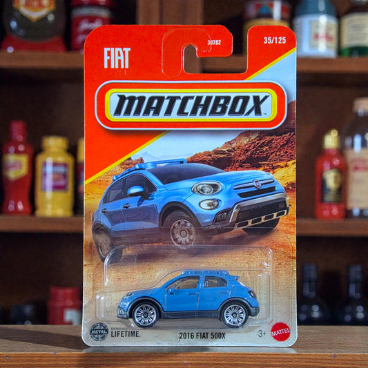 2016 Fiat 500X - Hot Wheels Matchbox (35/125) - 30782 Series (2025 Edition) Collectors Edition Mattel