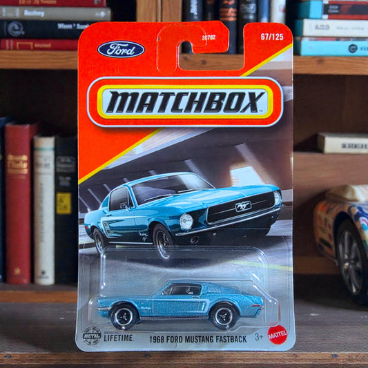 1968 Ford Mustang Fastbag - Hot Wheels Matchbox (67/125) - 30782 Series (2025 Edition) Collectors Edition Mattel