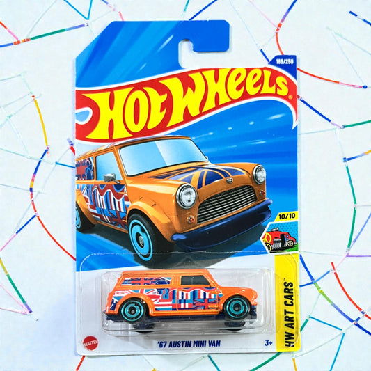 Hot Wheels - '67 Austin Mini Van - 169/250 - 2025 Edition - IMPORTED Mattel