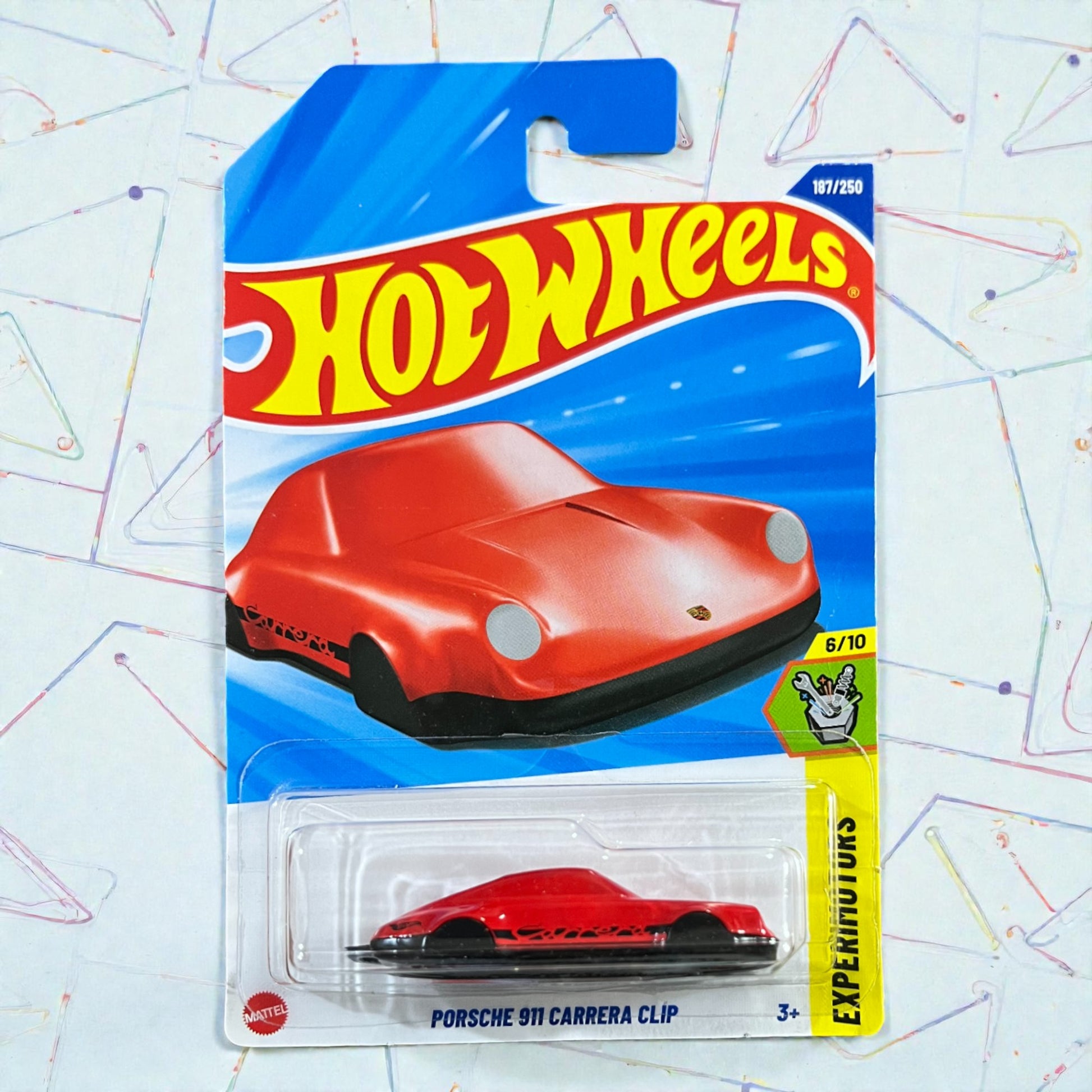 Hot Wheels - Porsche 911 Carrera Clip - 187/250 - 2025 Edition - IMPORTED Mattel