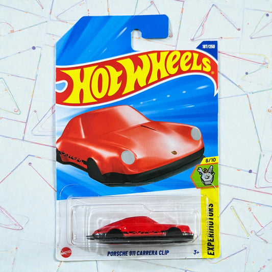 Hot Wheels - Porsche 911 Carrera Clip - 187/250 - 2025 Edition - IMPORTED Mattel