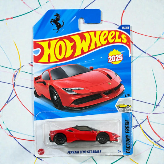 Hot Wheels - Ferrari SF90 Stradale - 191/250 - 2025 Edition - IMPORTED Mattel