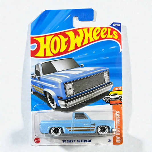 Hot Wheels - '83 Chevy Silverado - 157/250 - 2025 Edition - IMPORTED Mattel