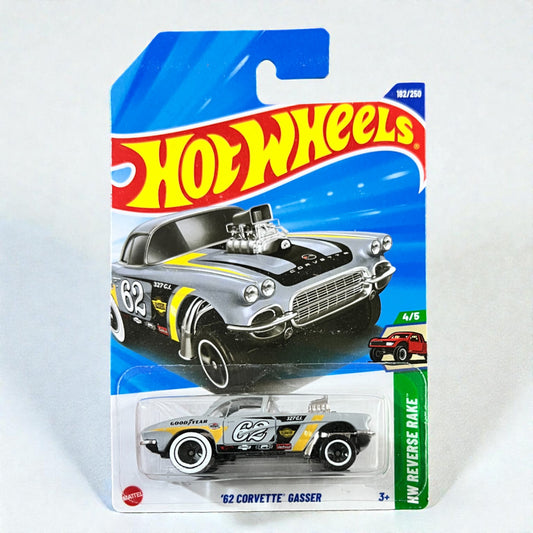 Hot Wheels - '62 Corvette Gasser - 182/250 - 2025 Edition - IMPORTED Mattel