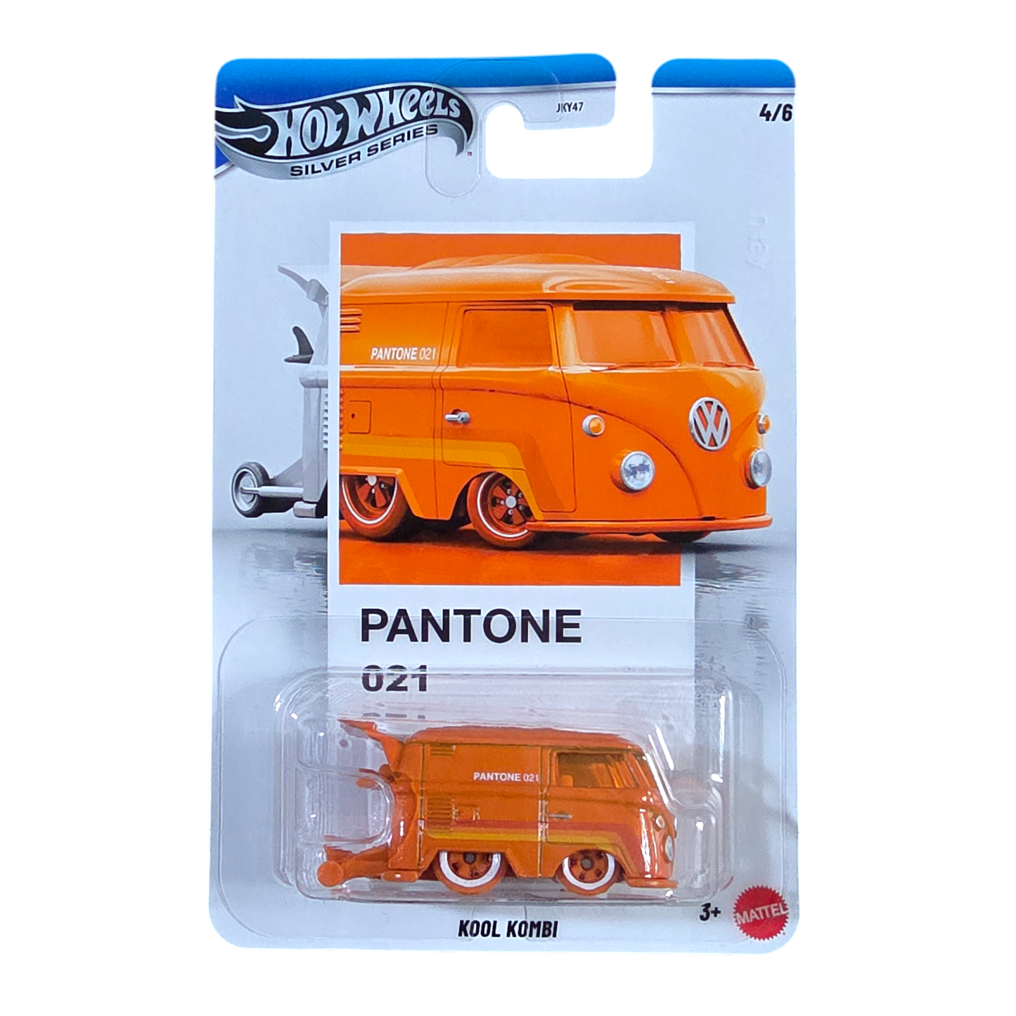 Hot Wheels Silver Series - Kool Kombi - Pantone 021 Series - 4/6 - JKY47 Mattel