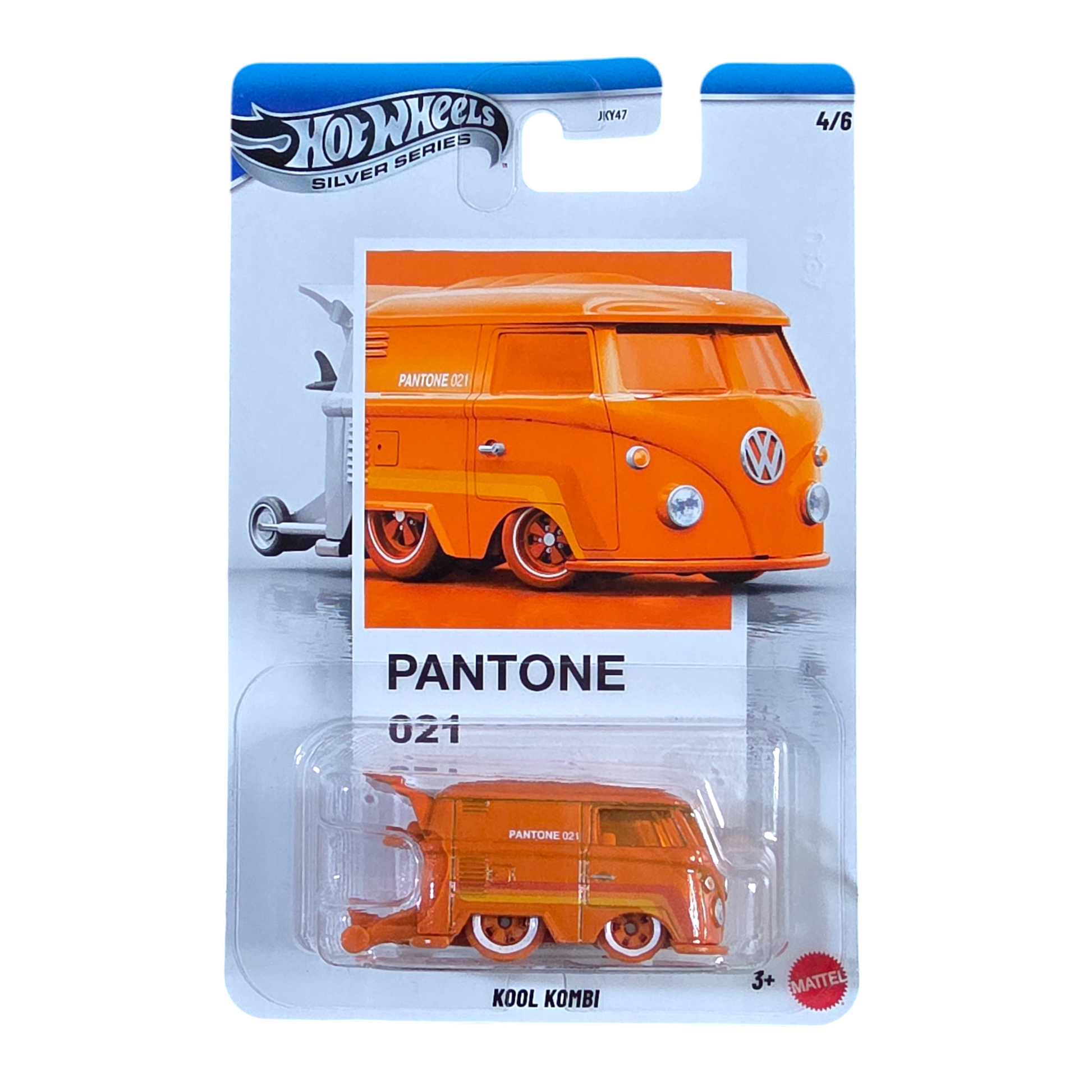 Hot Wheels Silver Series - Kool Kombi - Pantone 021 Series - 4/6 - JKY47 Mattel