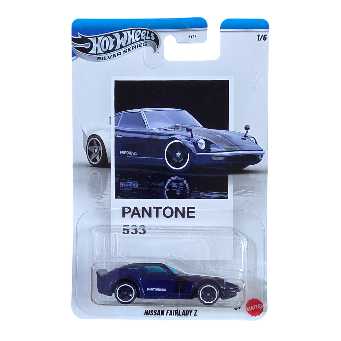 Hot Wheels Silver Series - Nissan Fairlady Z - Pantone 533 Series - 1/6 - JKY47 Mattel