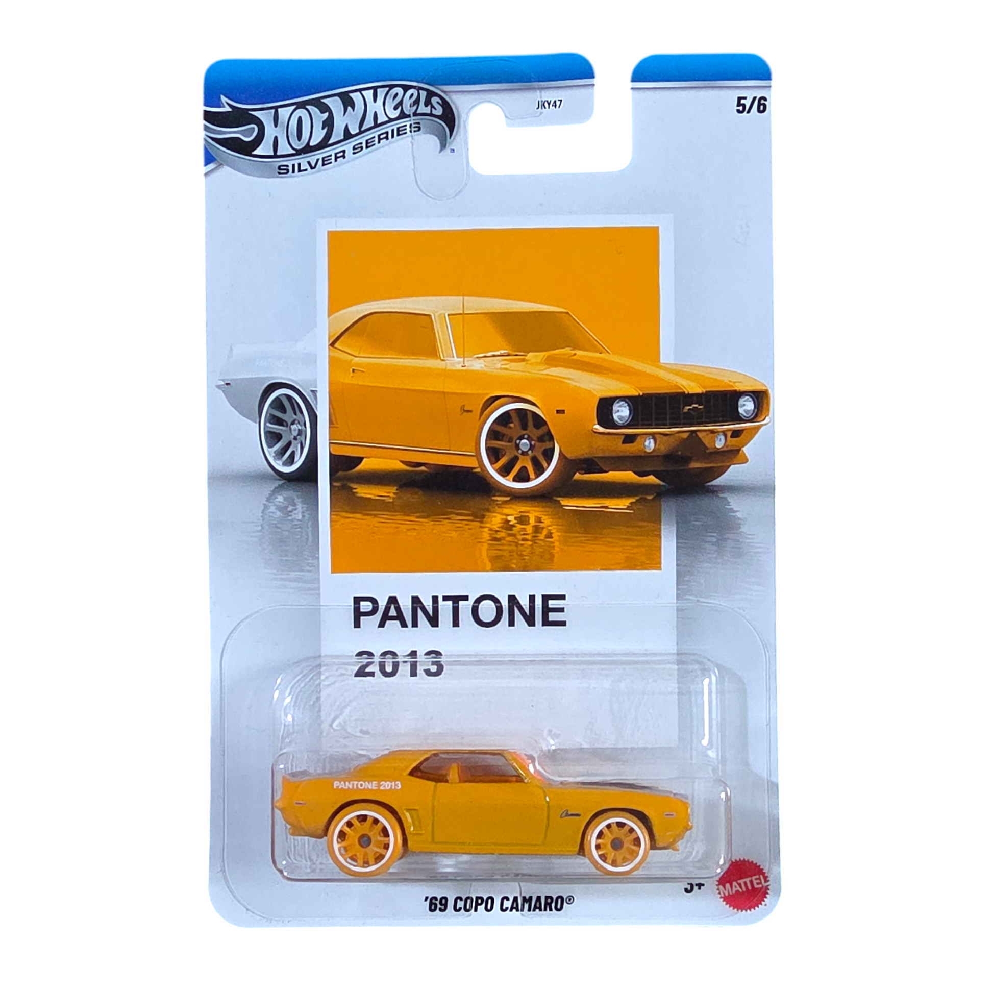 Hot Wheels Silver Series - '69 Capo Camaro - Pantone 2013 Series - 5/6 - JKY47 Mattel