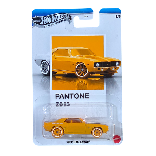 Hot Wheels Silver Series - '69 Capo Camaro - Pantone 2013 Series - 5/6 - JKY47 Mattel