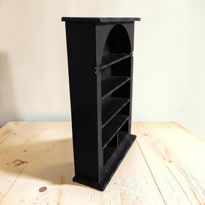 Miniature Bookshelf Model - Diorama & Dollhouse Display Shelf Sentosa