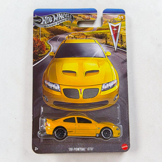 Hot Wheels Silver Series - '06 Pontiac GTO - 2/5 - GRT01 Series Mattel