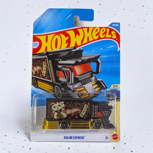 Hot Wheels H Case - Raijin Express - 57/250 - 2026 Edition Mattel