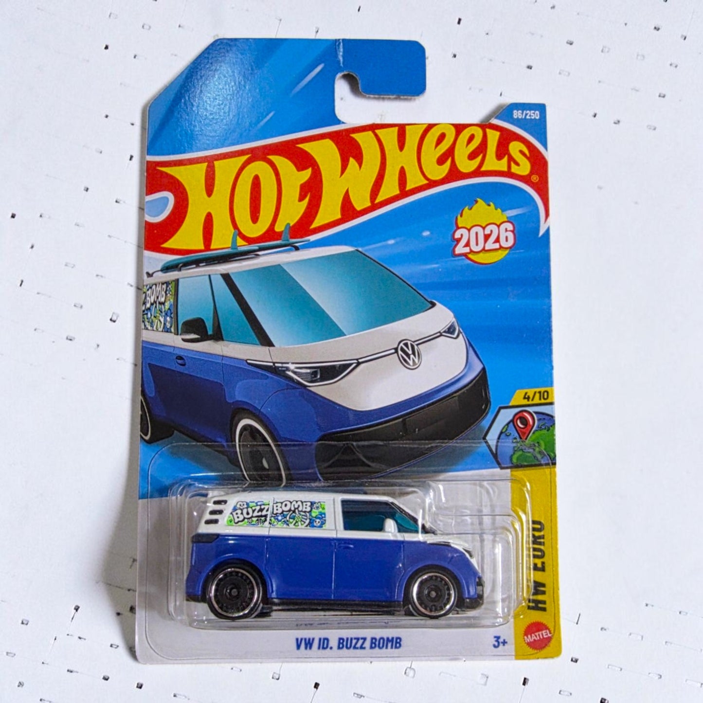 Hot Wheels H Case - VW. ID Buzz Bomb - 86/250 - 2026 Edition Mattel