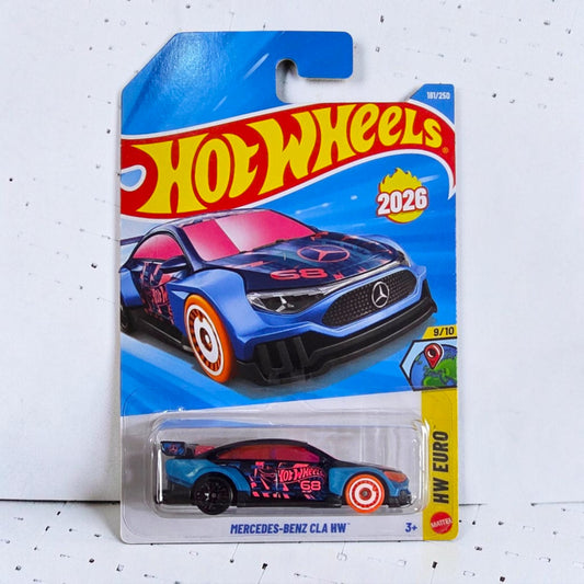 Hot Wheels H Case - Mercedes Benz CLA HW - 181/250 - 2026 Edition Mattel