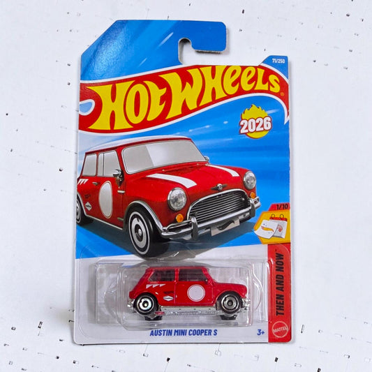 Hot Wheels H Case - Austin Mini Cooper S - 71/250 - 2026 Edition Mattel