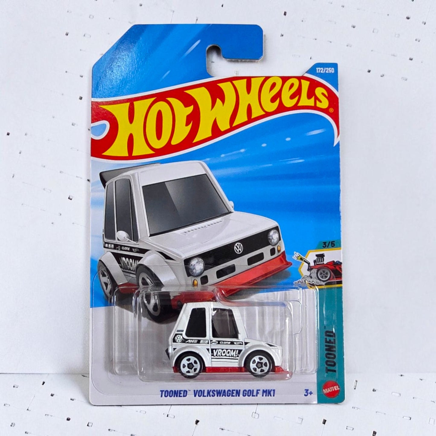 Hot Wheels H Case - Tooned Volkswagen Golf MK1 - 172/250 - 2026 Edition