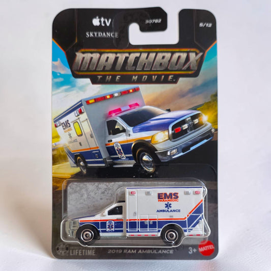 2019 RAM Ambulance - Mattel Matchbox (5/12) - 30782 Series (2026 Edition) - Skydance Apple