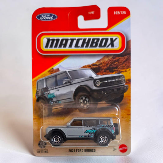 2021 Ford Bronco - Mattel Matchbox (102/125) - 30782 Series (2026 Edition)