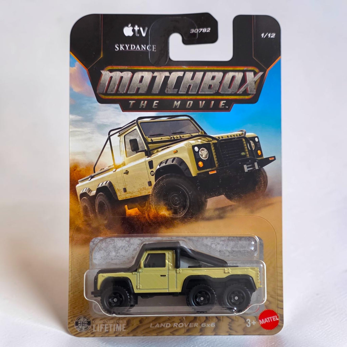 Land Rover 6x6 - Mattel Matchbox (1/12) - 30782 Series (2026 Edition) - Skydance Apple