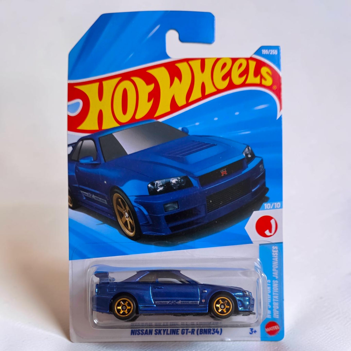 Hot Wheels - Nissan Skyline GT-R (BNR34) - 199/250 - 2026 Edition - K Case