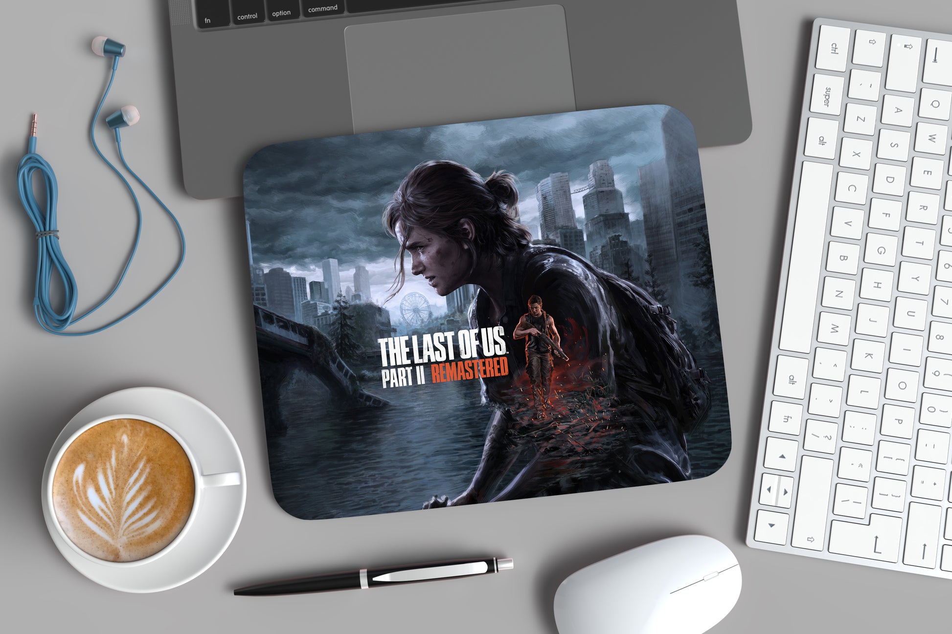 The Last Of Us Part II - Mouse Pad Regular (9" by 7.5") Shop Sentosa