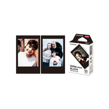 Fujifilm Instax Mini Black Films (Refill) - 10 Sheets Pack Fujifilm