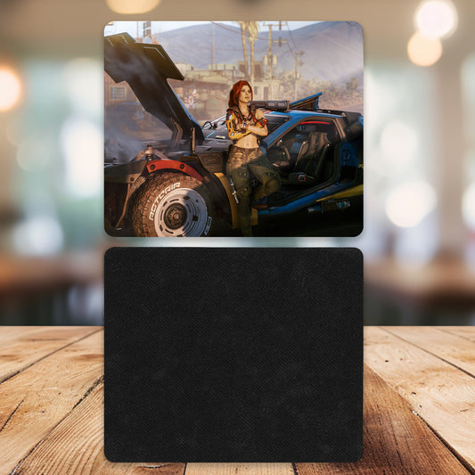 Unique High-Quality Mouse Pad - CyberPunk Shop Sentosa