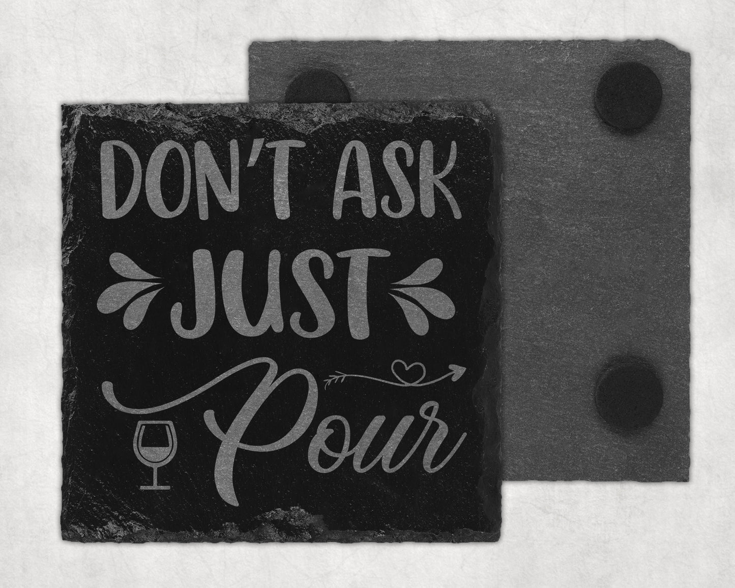 Slate Coaster Design 7 Shop Sentosa