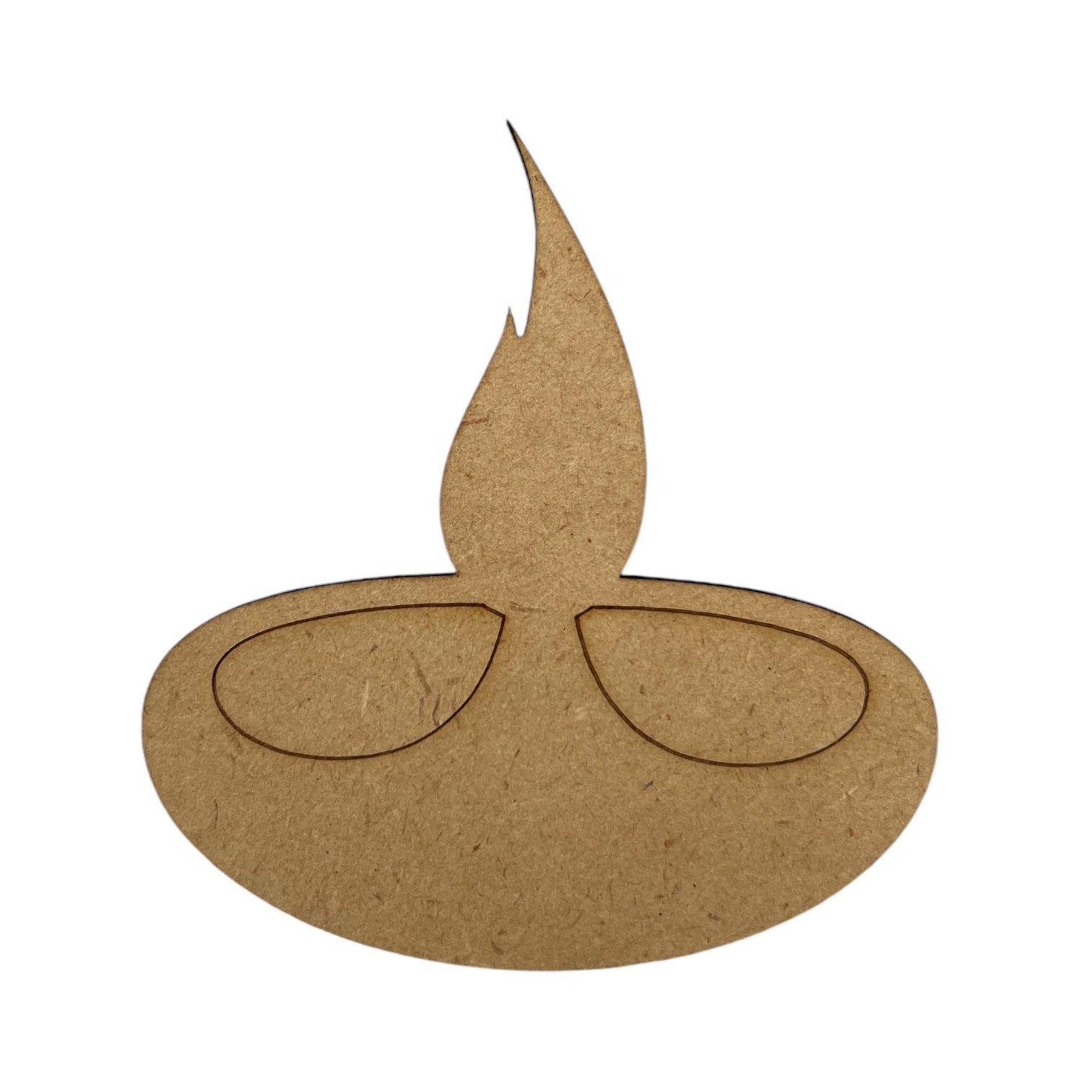 DIY Diwali Craft Decoration - Pine MDF Cut Outs, Set of 10. Shop Sentosa