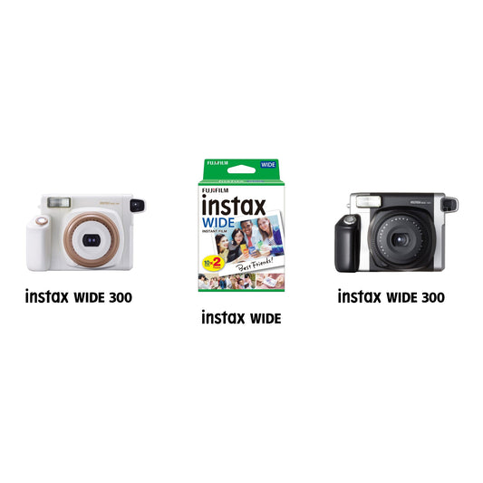 Fujifilm Instax Mini WIDE Films (Refill) - 20 Sheets Pack Fujifilm