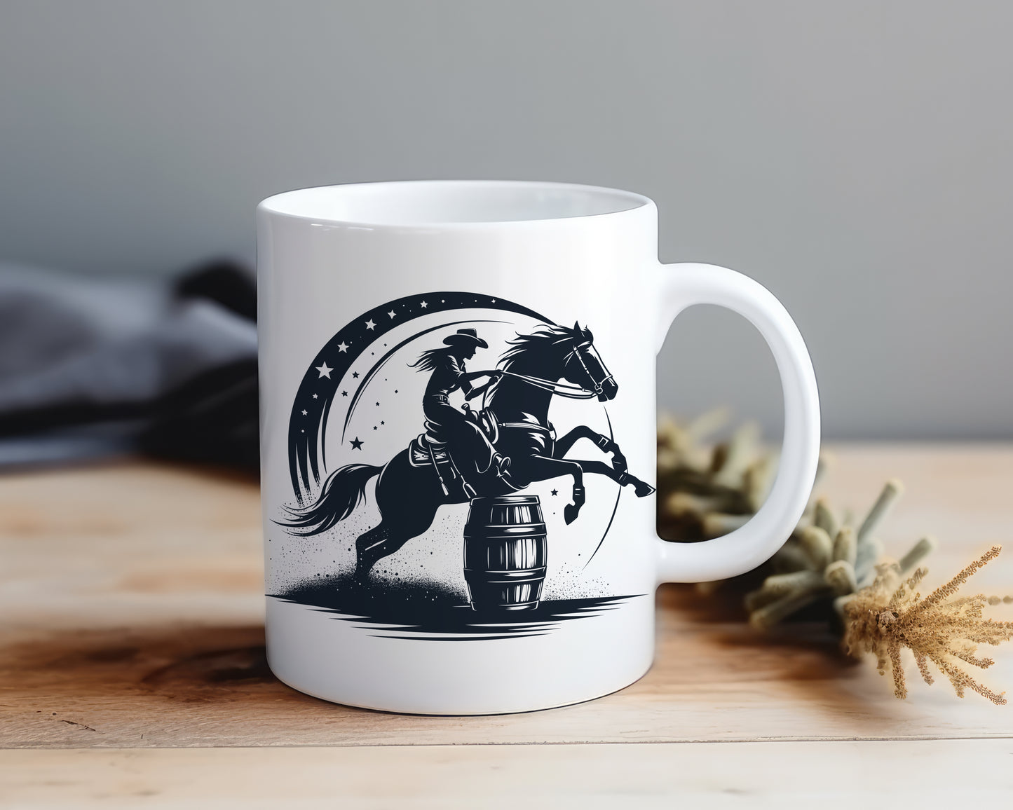 Barrel Racing Woman - Mug Shop Sentosa