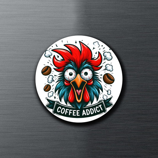 Coffee Addict - Fridge Magnet Shop Sentosa