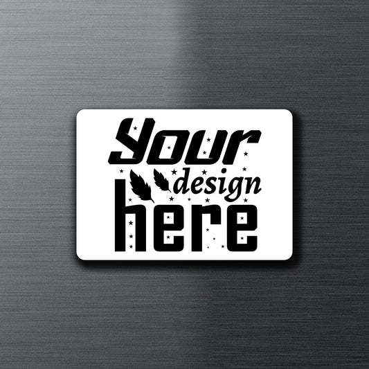 Custom Personalised Fridge Magnets – Square, Round & Rectangle Rectangle 3" x 2" Shop Sentosa