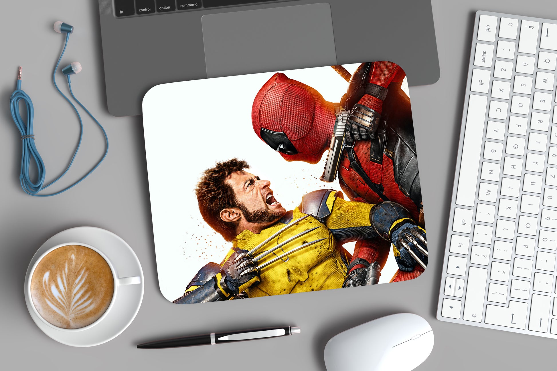 Deadpool & Wolverine - Mouse Pad Regular (9" by 7.5") Shop Sentosa