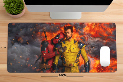 Deadpool & Wolverine - Mouse Pad Extra Large (35" by 16.5") Shop Sentosa