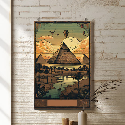 Egypt Vintage Travel Posters (Set of 9) Shop Sentosa
